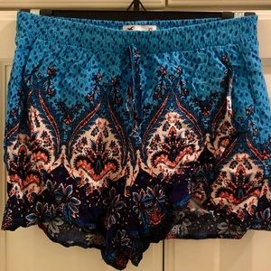 Hollister Blue Tulip Shorts